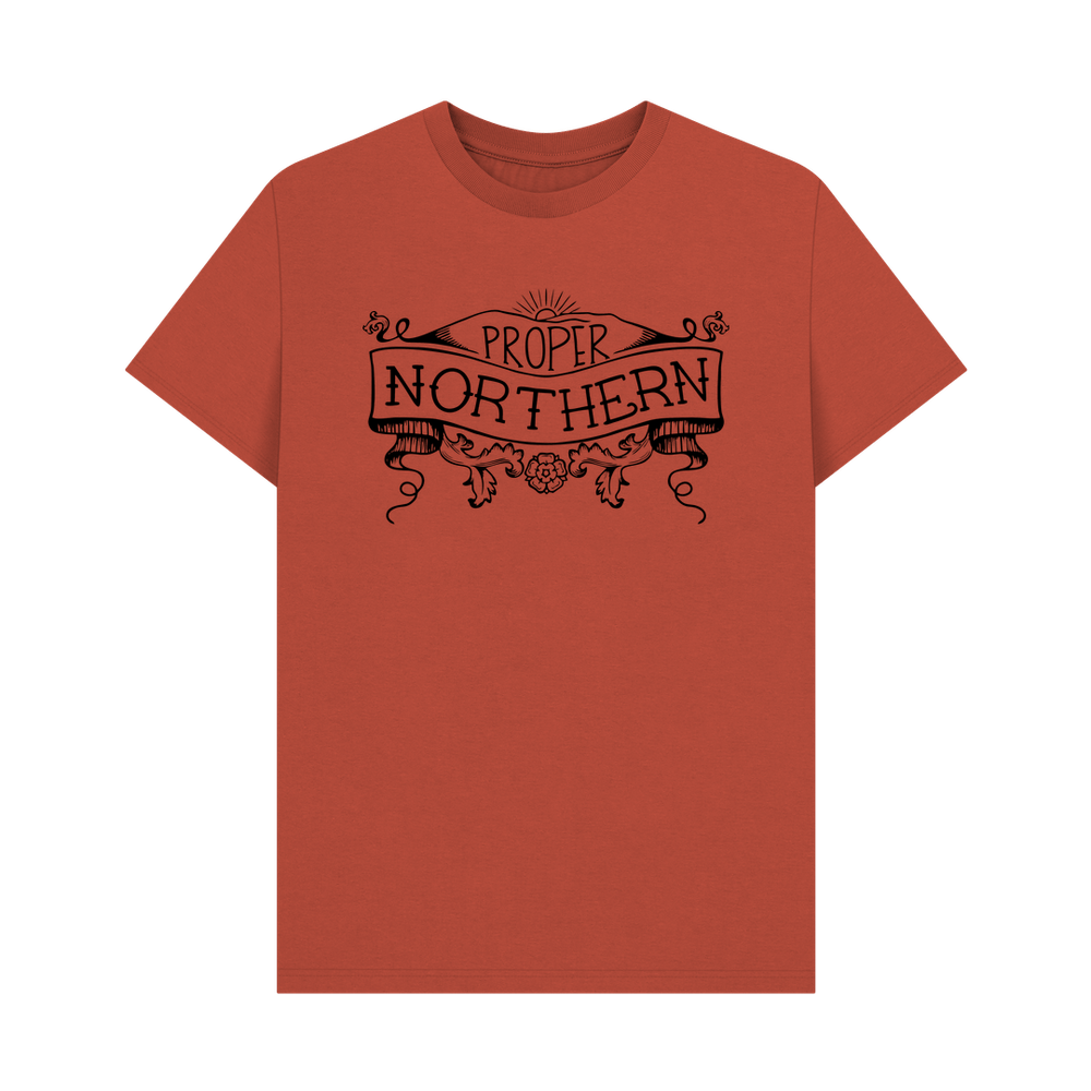 
                  
                    Rust Proper Northern Unisex T-shirt
                  
                