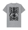 Athletic Grey Til Death Unisex T-Shirt, Black Print