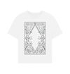 White Oversized Dungeoneer's T-shirt, Women's