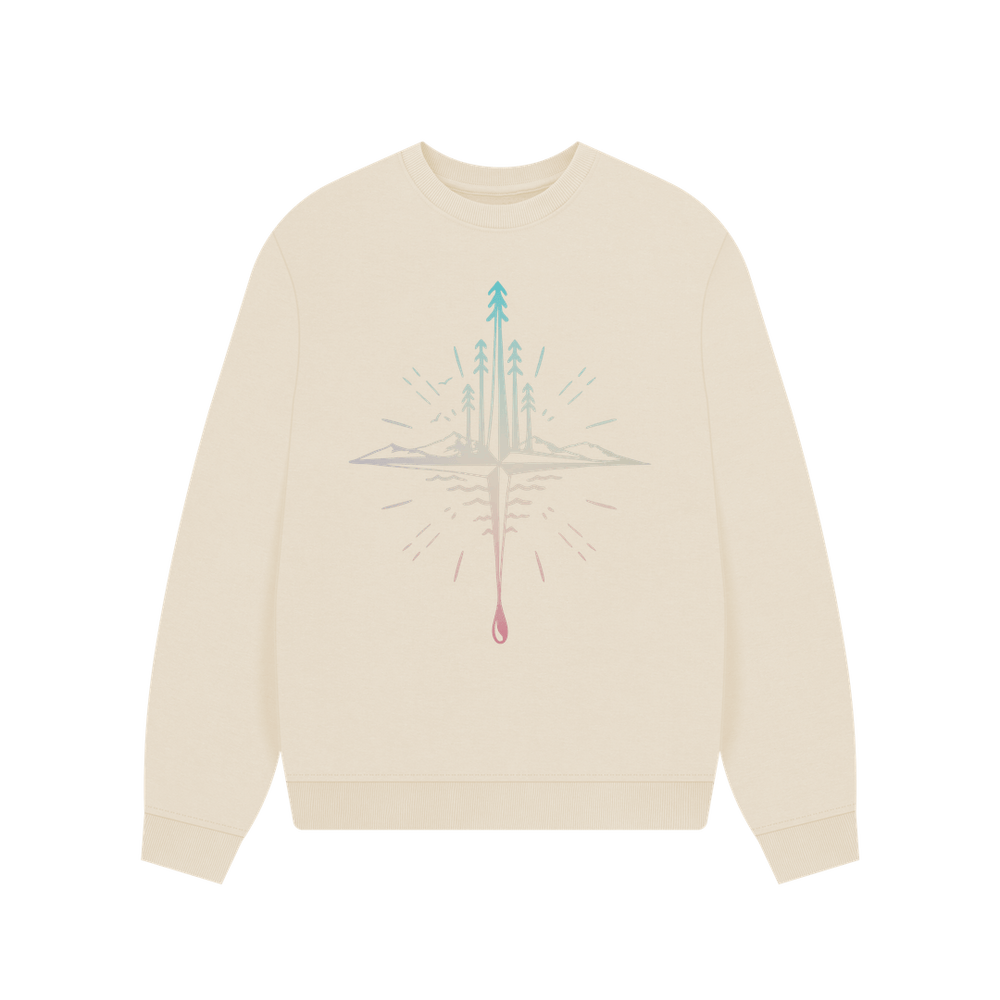 
                  
                    Oat Compass Oversized Jumper - Womens
                  
                