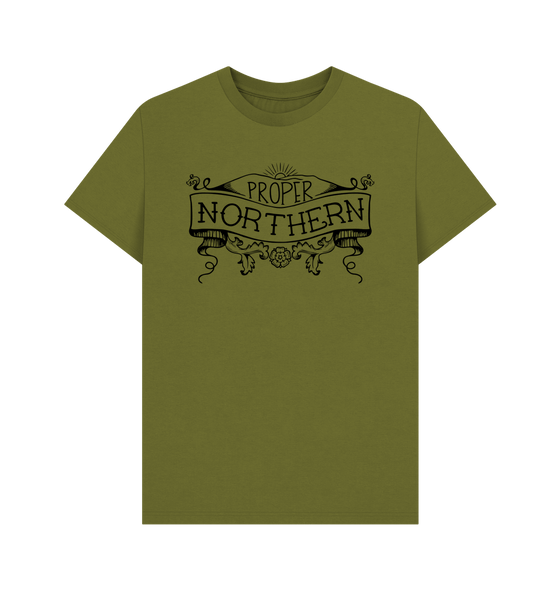 Moss Green Proper Northern Unisex T-shirt