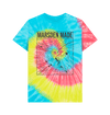 Tie Dye Marsden Made T-shirt - Unisex Black Print