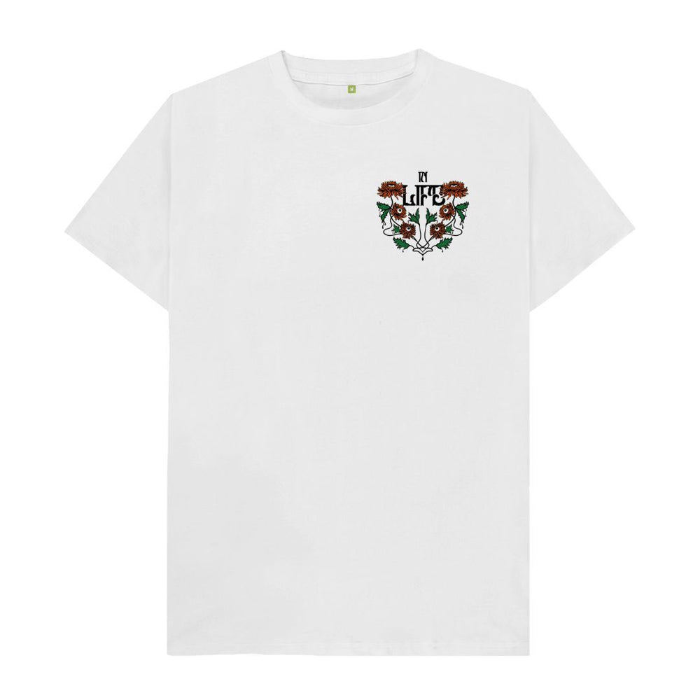 
                  
                    White 'In Life' Organic Cotton T-Shirt
                  
                