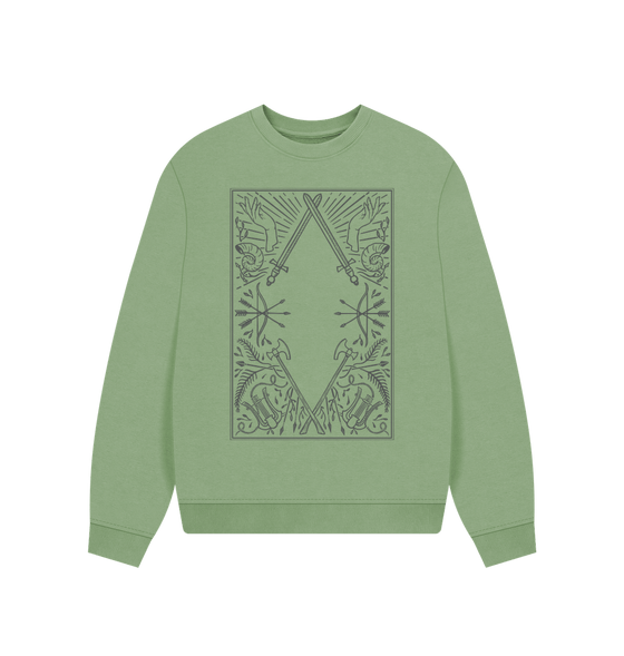 Sage Oversized Women's Dungeoneers Sweater