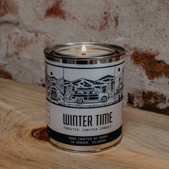 Winter Time Candle-1/2 Pint