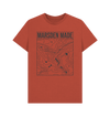 Rust Marsden Made T-shirt - Unisex Black Print