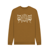 Brown Proper Northern Slim-fit Mens Sweater