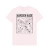 Pink Marsden Made T-shirt - Unisex Black Print