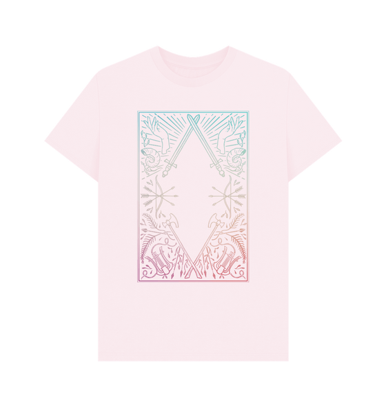 Pink Unisex Dungeoneer's T-shirt, Radiance