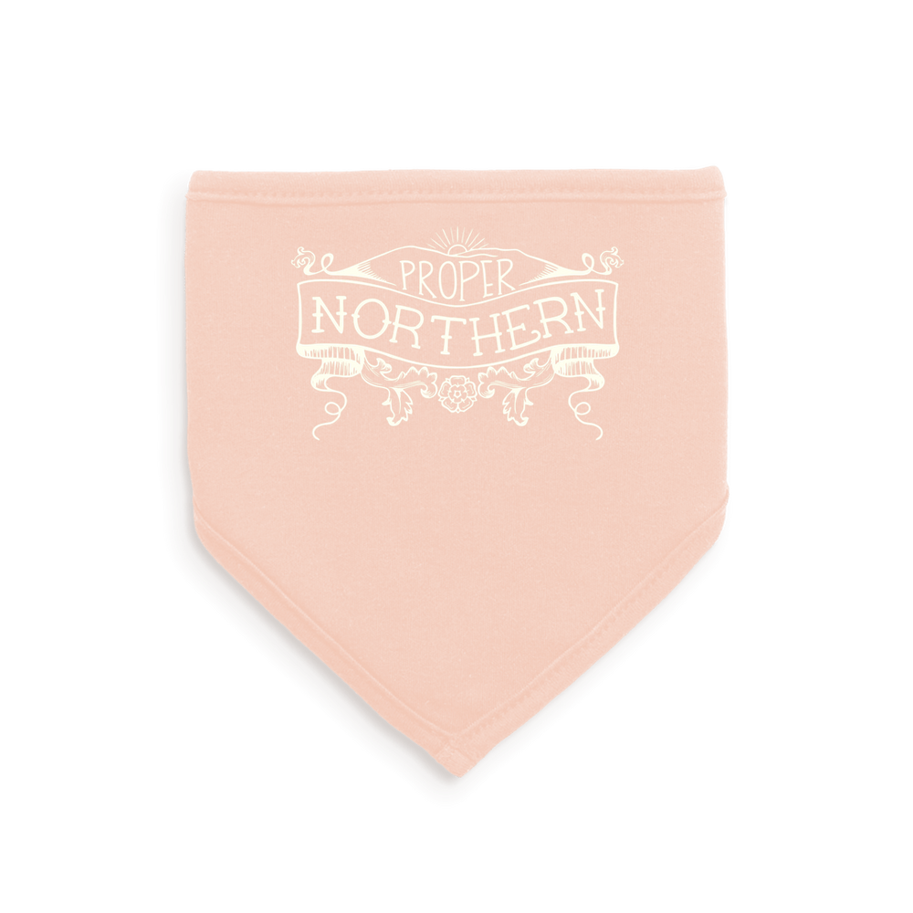 White/Powder Pink Bib