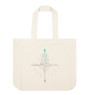 Natural Compass Tote Bag