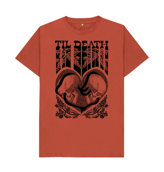 Rust Til Death Unisex T-Shirt, Black Print