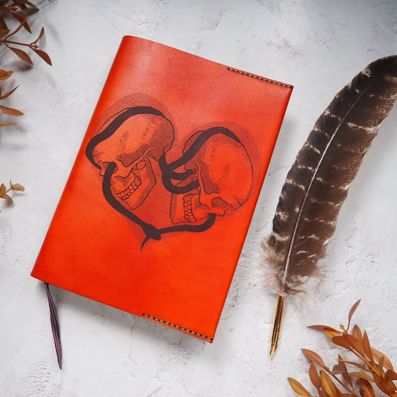 Entwined Leather Notebook Cover