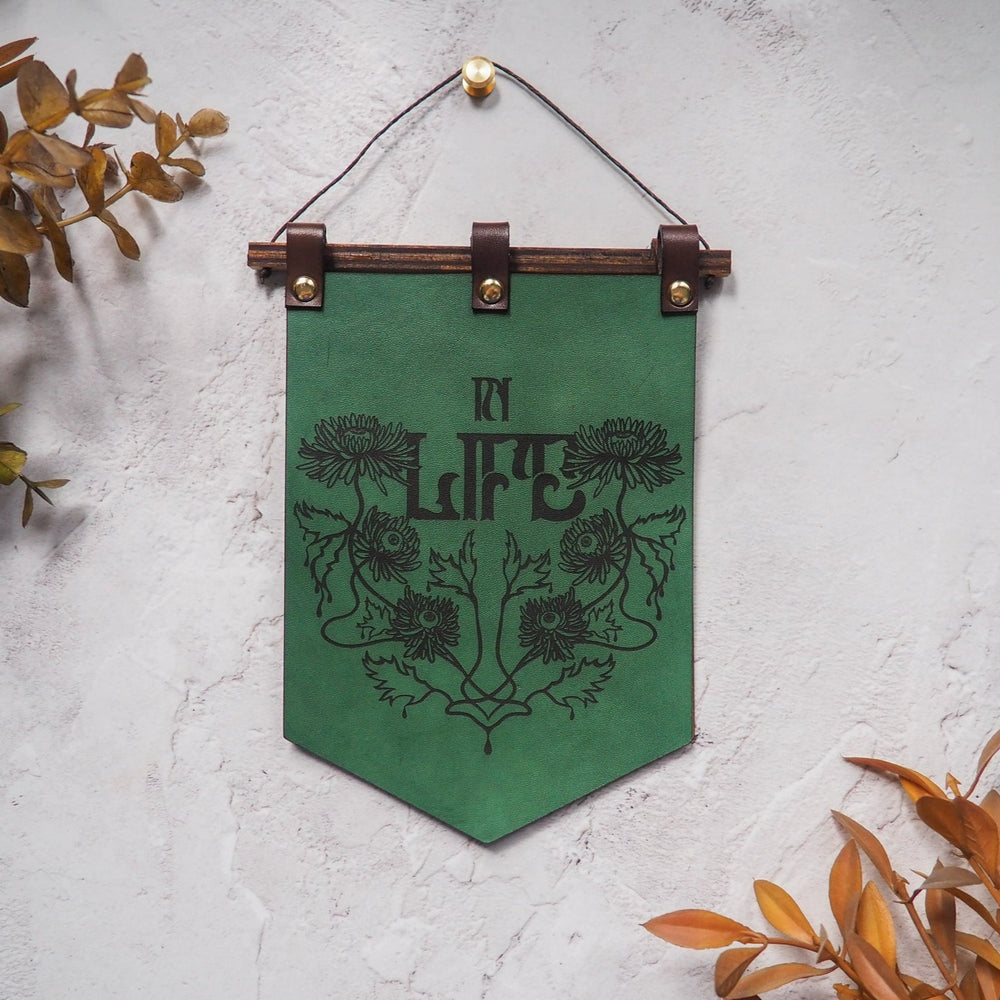 
                  
                    In Life Art Banner, in green,  by Hord
                  
                