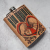 Engraved Til Death Hip Flask - A Quirky and Unconventional Wedding Gift Idea