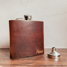  Engraved Whiskey Flask