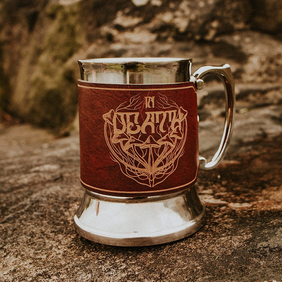 In Life and In Death, gothic psychedelia tankard - by Hord