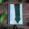 Into The Woods Leather Bookmark