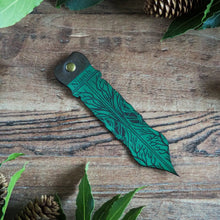  Into The Woods Leather Bookmark