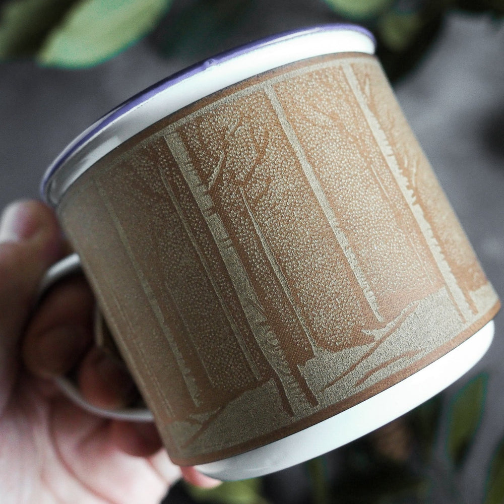 
                  
                    Forest Camping Enamel Mug, by Hord
                  
                