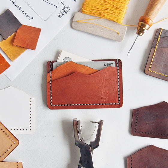 Mountain Card Holder - January Workshop