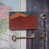 Mountain Card Holder - Autumn Forest, by Hord