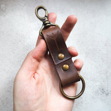  The Runic Leather Key Fob