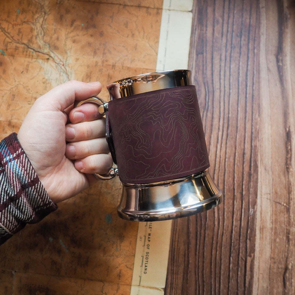 
                  
                    Topographic Map Tankard - Commemorative Mug by Hord
                  
                