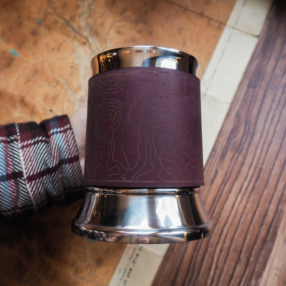 Topographic Map Tankard - Commemorative Mug by Hord
