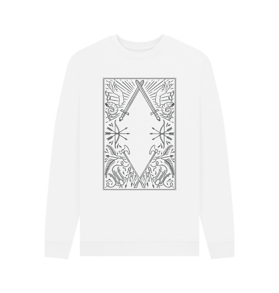 White Dungeoneer's Unisex Jumper