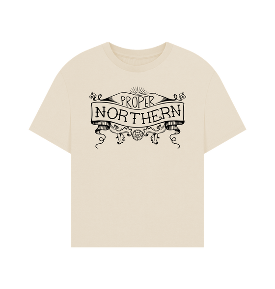 Oat Oversized Women's Proper Northern T-shirt