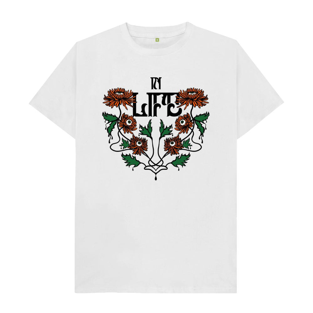 
                  
                    White In Life \/ In Death Organic Cotton T-Shirt
                  
                