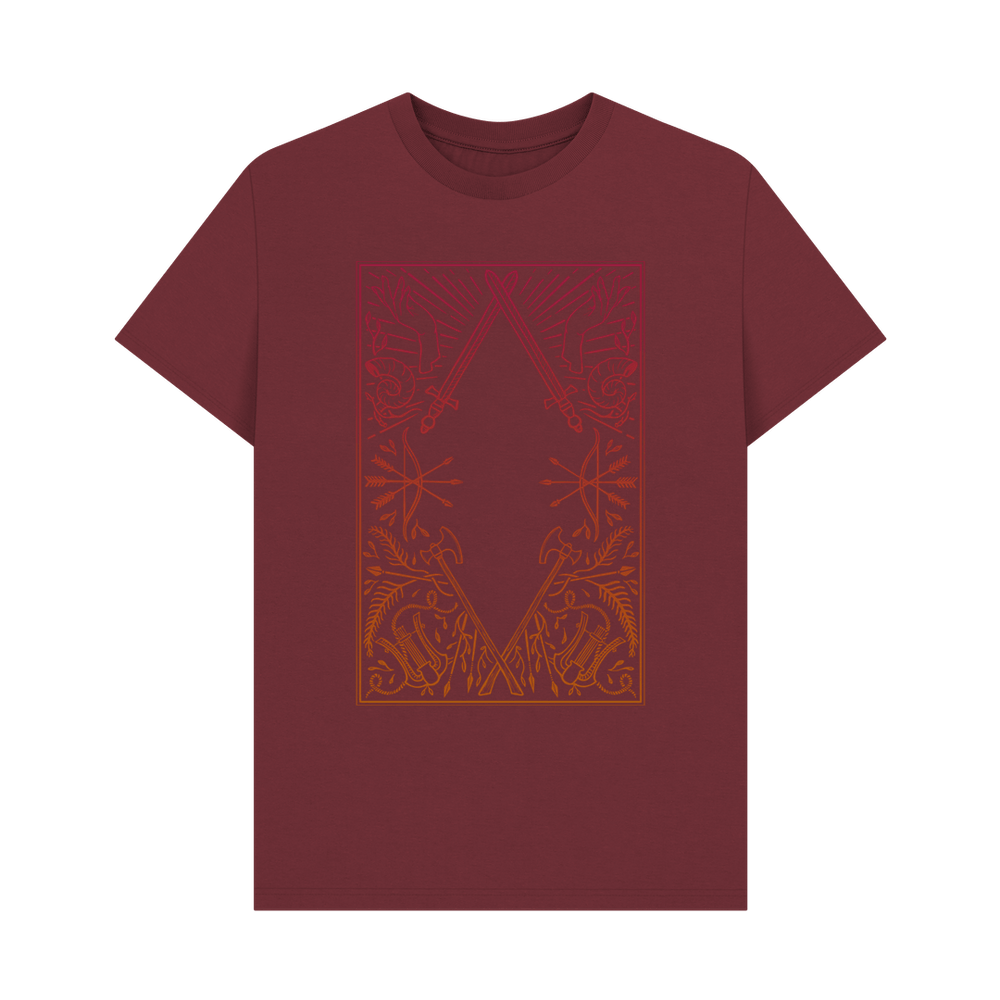 
                  
                    Red Wine Unisex Dungeoneer's T-shirt, Elemental Fire
                  
                