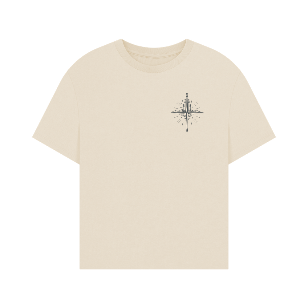 
                  
                    Oat Oversized Compass T-shirt - Women's
                  
                