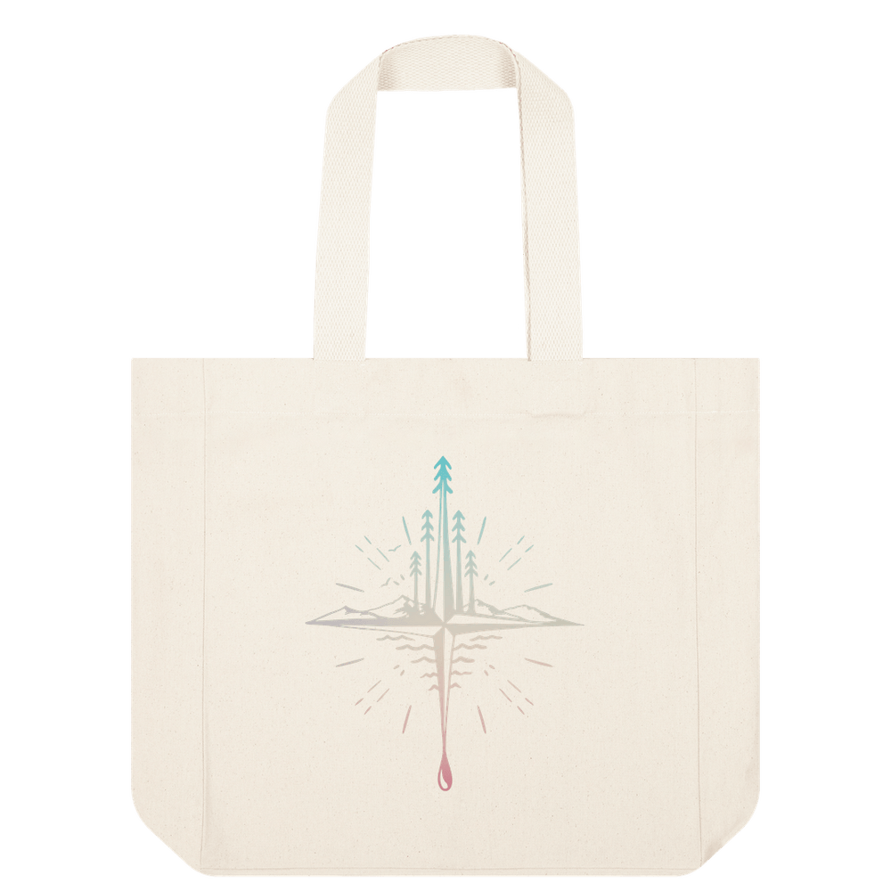 
                  
                    Natural Compass Tote Bag
                  
                