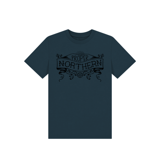 Denim Blue Proper Northern Kids T-Shirt