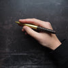 Brass and Wood Twist Pen by hord