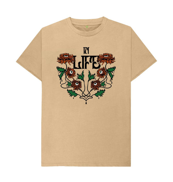 Sand In Life \/ In Death Organic Cotton T-Shirt