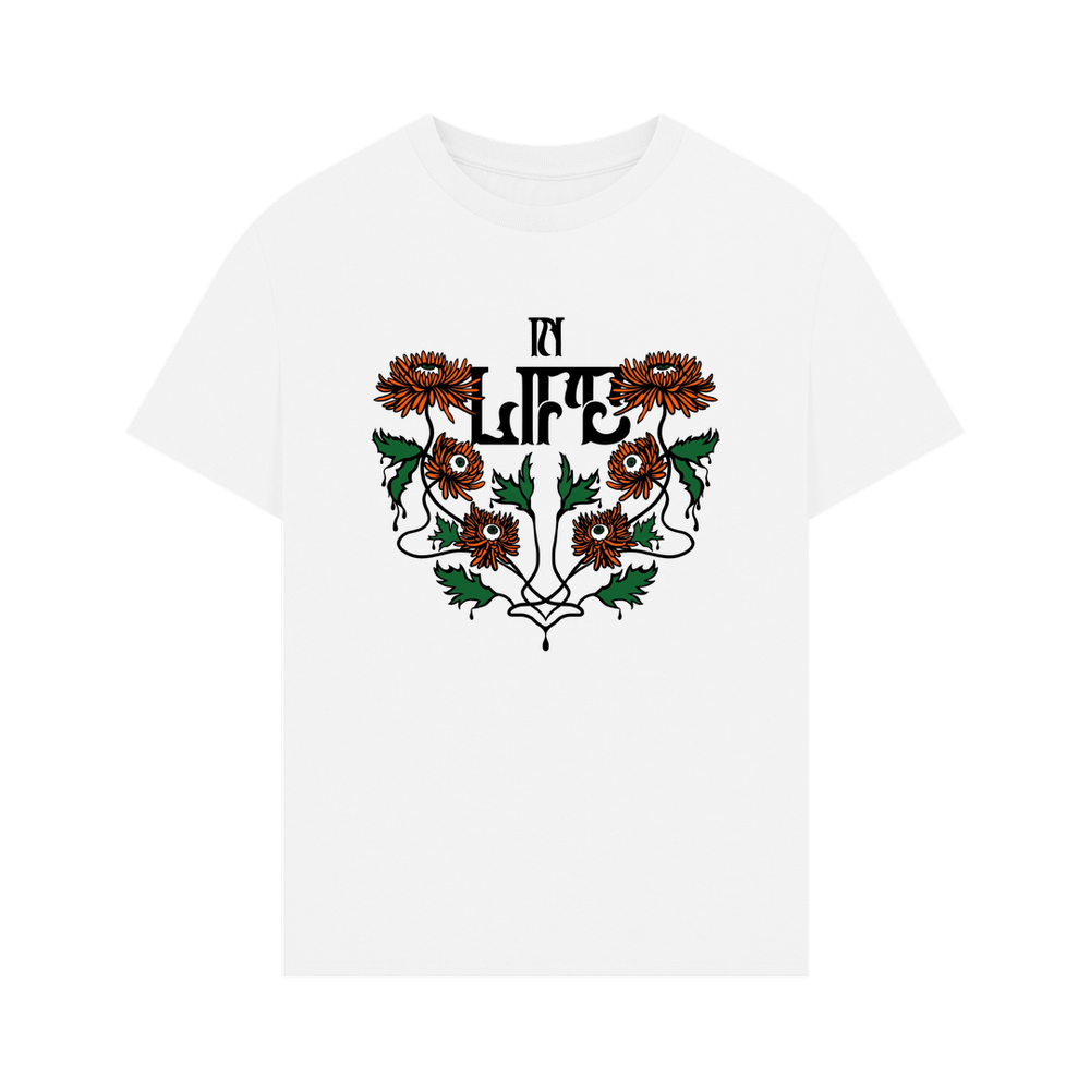 
                  
                    White Oversized Men's T-shirt - In Life
                  
                