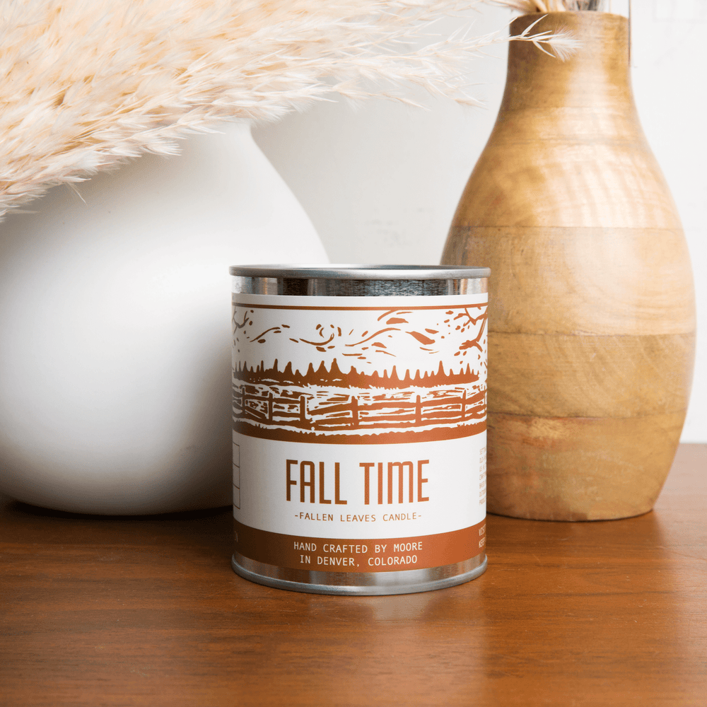 Fall Time Candle Fall Time Candle - Fallen Leaves 1/2 Pint – HÔRD