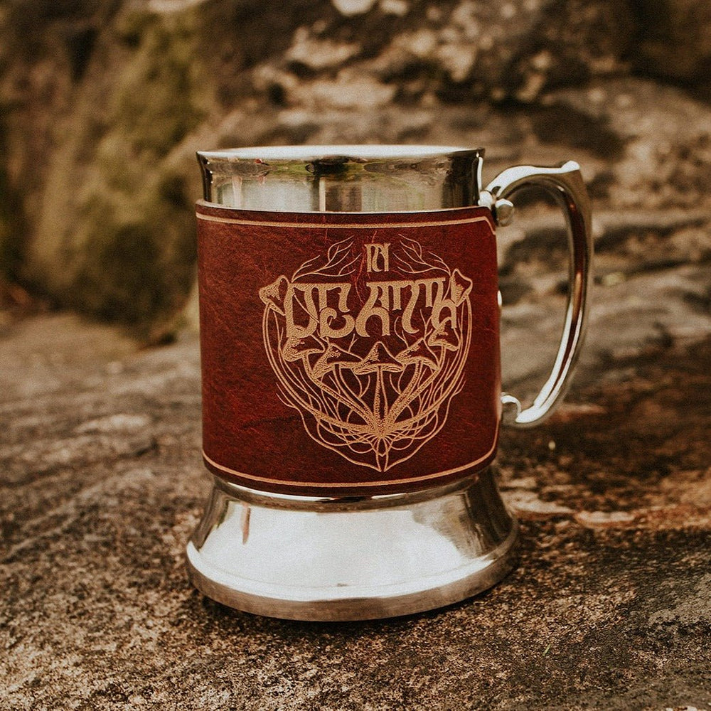 
                  
                    In Life and In Death, gothic psychedelia tankard - by Hord
                  
                