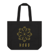 Black Mountain Mandala Shopper Tote