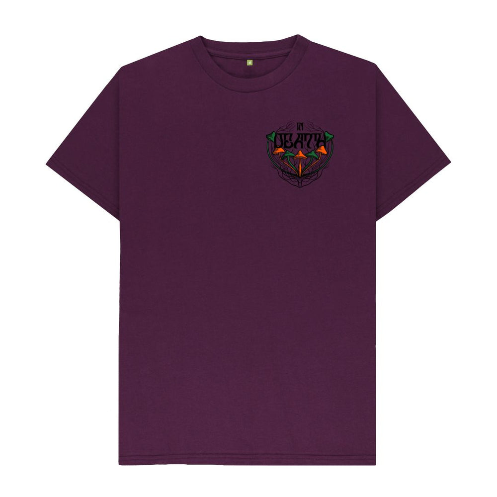 
                  
                    Purple 'In Death' Organic Cotton T-Shirt
                  
                