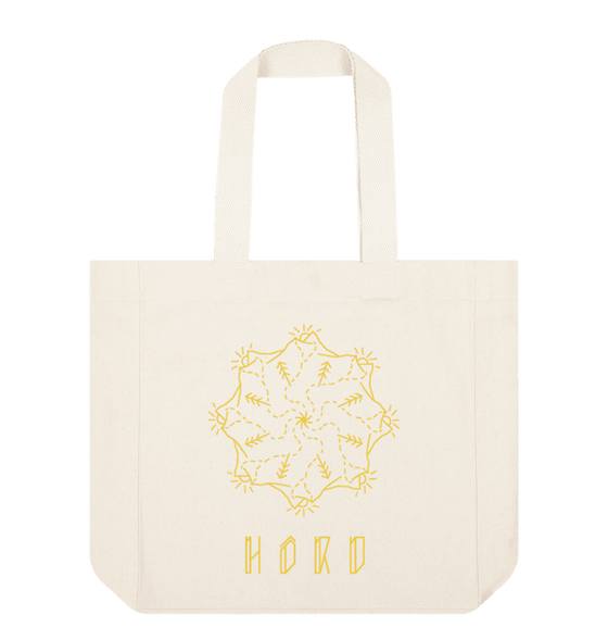 Natural Mountain Mandala Shopper Tote