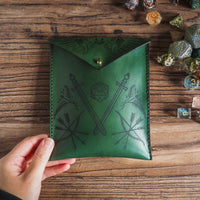 Leather Dice Bag - Table Top Gaming