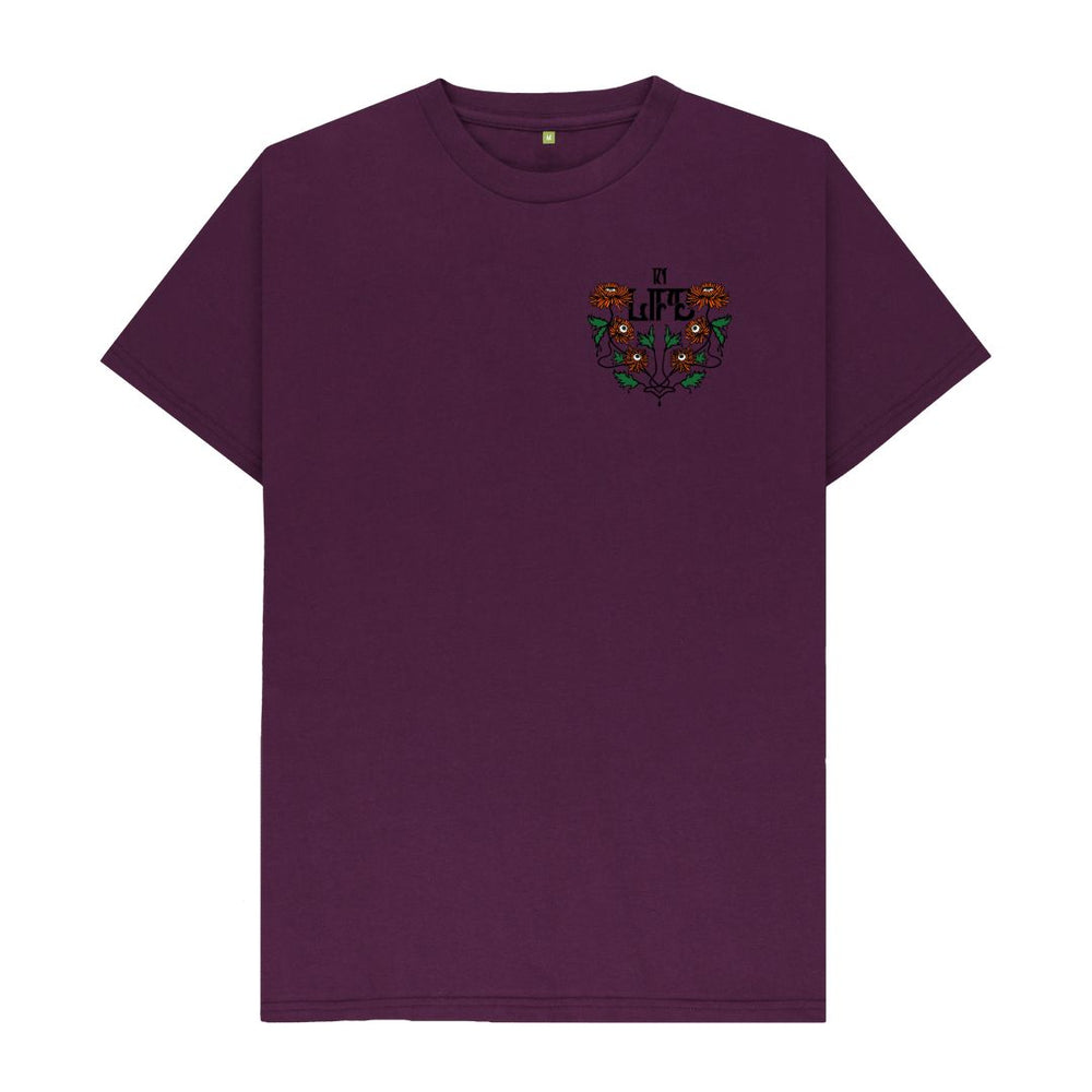 
                  
                    Purple 'In Life' Organic Cotton T-Shirt
                  
                