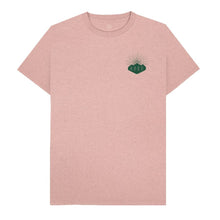  Sunset Pink Rock Climber T-Shirt - Recycled Organic Cotton