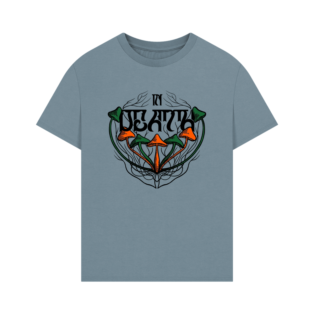 
                  
                    Stone Blue Oversized Men's T-shirt - In Death
                  
                