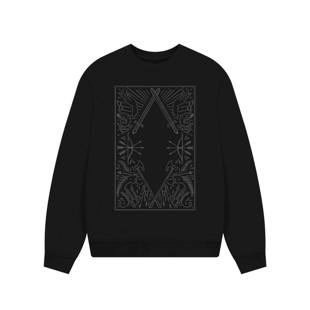 
                  
                    Black Oversized Women's Dungeoneers Sweater
                  
                