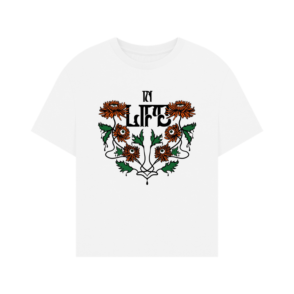 
                  
                    White Oversized Women's In Life T-shirt
                  
                